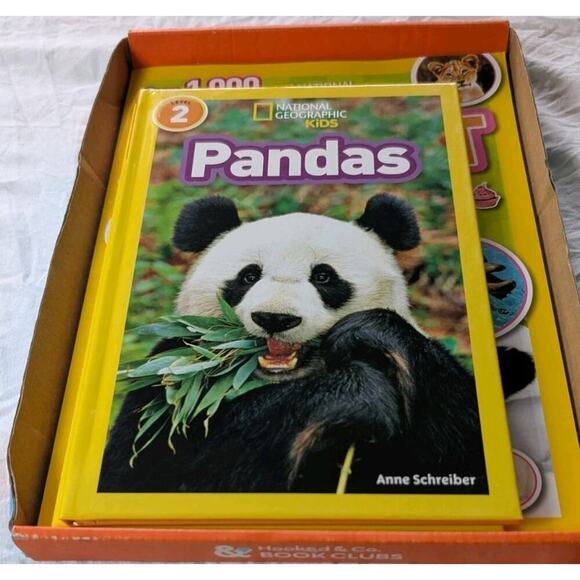 National Geographic Pandas & Penguins Cutest Animals + Sticker Book Hardcover - Picture 9 of 10